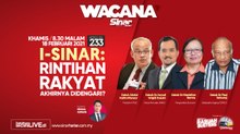 [LIVE] I-Sinar: Rintihan Rakyat Akhirnya Didengari?