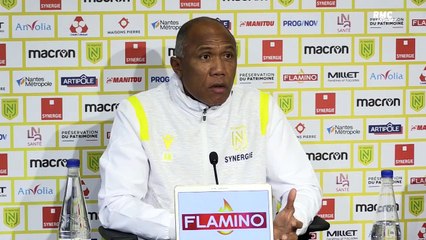 Nantes : "Ils sont mauvais", Kombouaré explique sa décla et vante son effectif