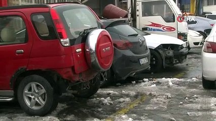 Kar yağışı sonrası oto sanayilerde yoğun mesai