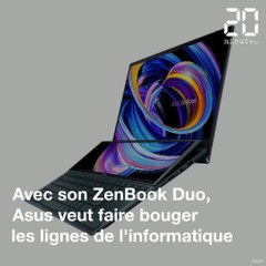 On a testé l'ordinateur à deux écrans d'Asus, le ZenBook Duo