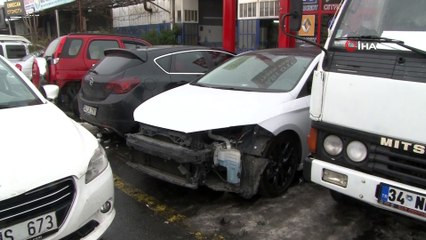 Kar yağışı sonrası oto sanayilerde yoğun mesai