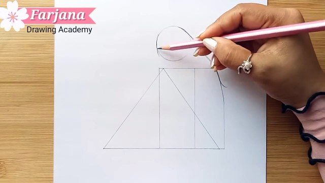 A Sad Girl - Drawing Tutorial - for beginners (Pencil sketch) How to draw a Girl- step by step -~3