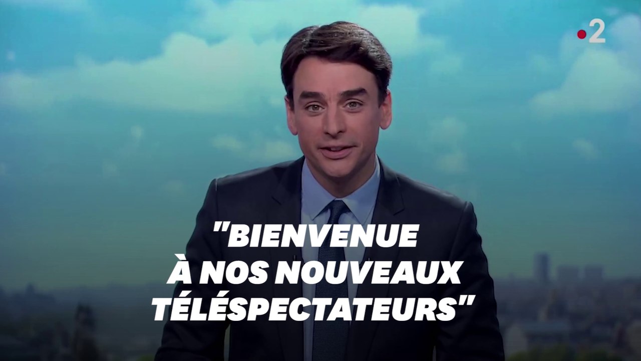 Julian Bugier blague sur l'incident technique à TF1 puis s'excuse