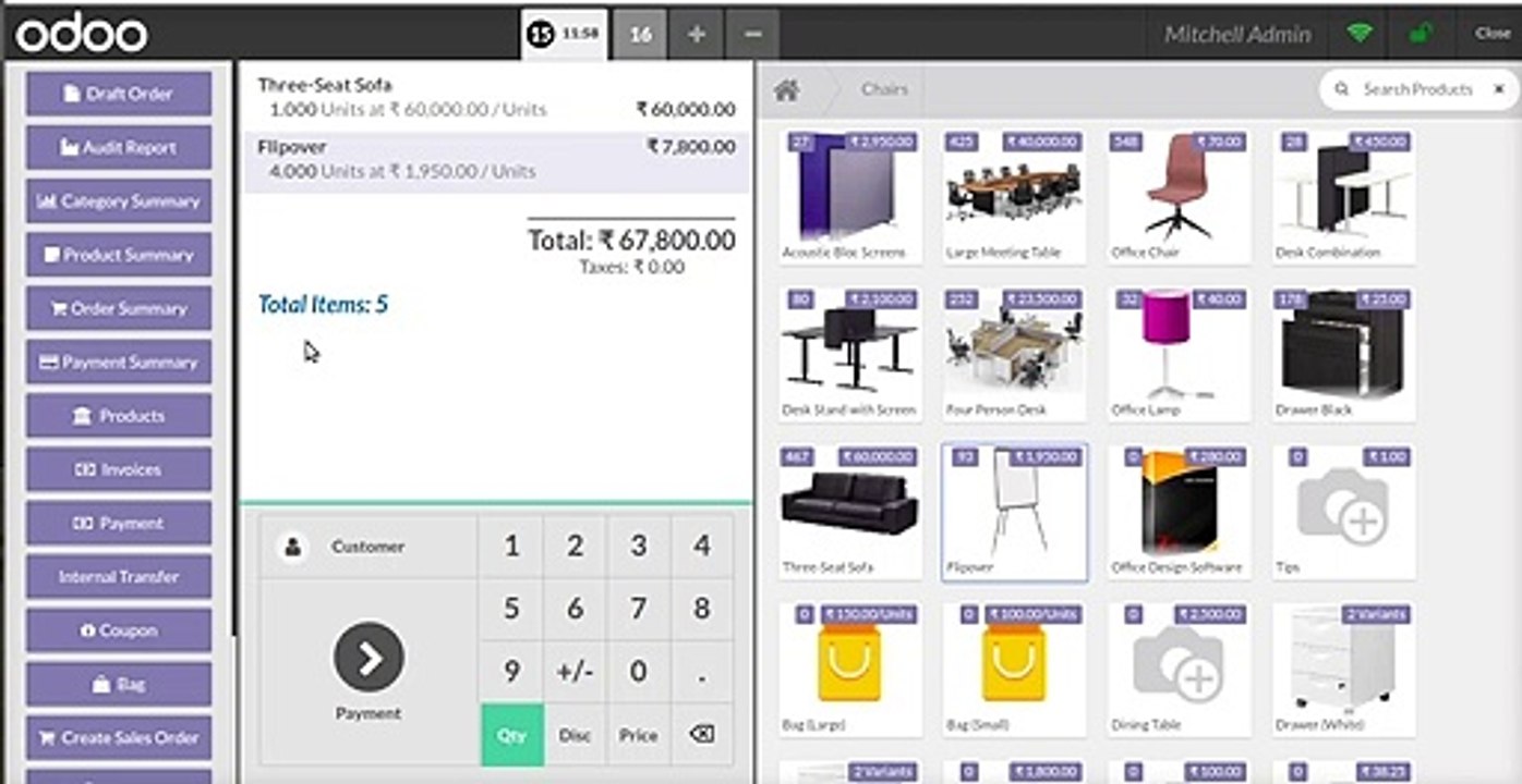 Point Of Sale | All in One Advance Features | Odoo
