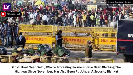 Télécharger la video: Farmers’ ‘Rail Roko’ Protest: Trains Stopped As Farmers Stage Protests At Stations, On Railway Tracks