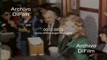 Elecciones presidenciales vota Carlos Menem y Zulema Yoma 1989