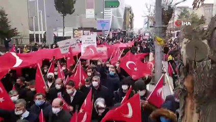 Van’da teröre lanet yürüyüşü