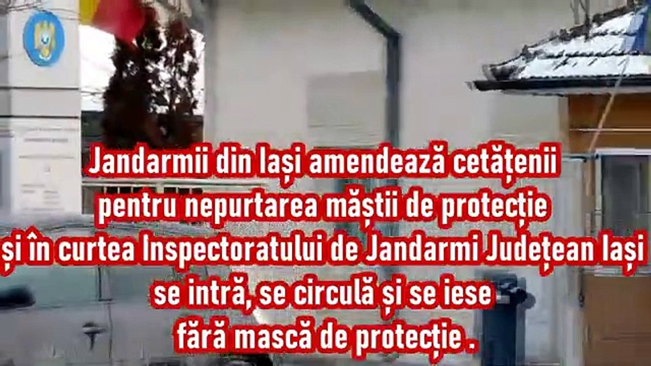JANDARMII DIN IASI INCALCA LEGEA