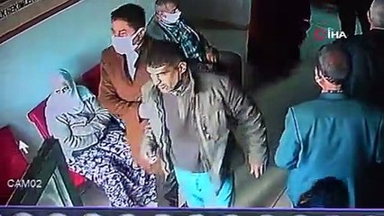 Pansuman odasında sağlık çalışanlarına hakaretler savurdu