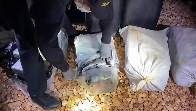 Autoridades ocupan 103 paquetes presumiblemente cocaína en isla Beata, Pedernales