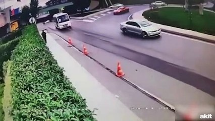 Magandalar 5 bin TL cezaya rağmen drifte devam ediyor