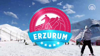 Adrenalin tutkunlarının vazgeçilmez adresi 'Palandöken'