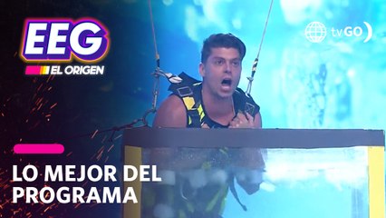 EEG El Origen: Las reacciones que generó Ignacio Baladán tras sumergirse en piscina de agua helada