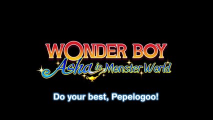 Wonder Boy Asha in Monster World - Bande-annonce "Asha et Pepelogoo en action"