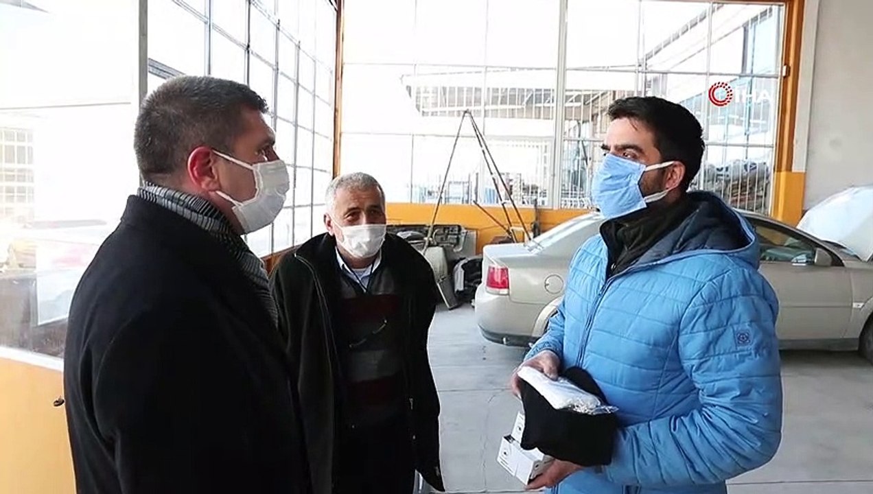 Başkan Ercengiz sanayi esnafını ziyaret etti