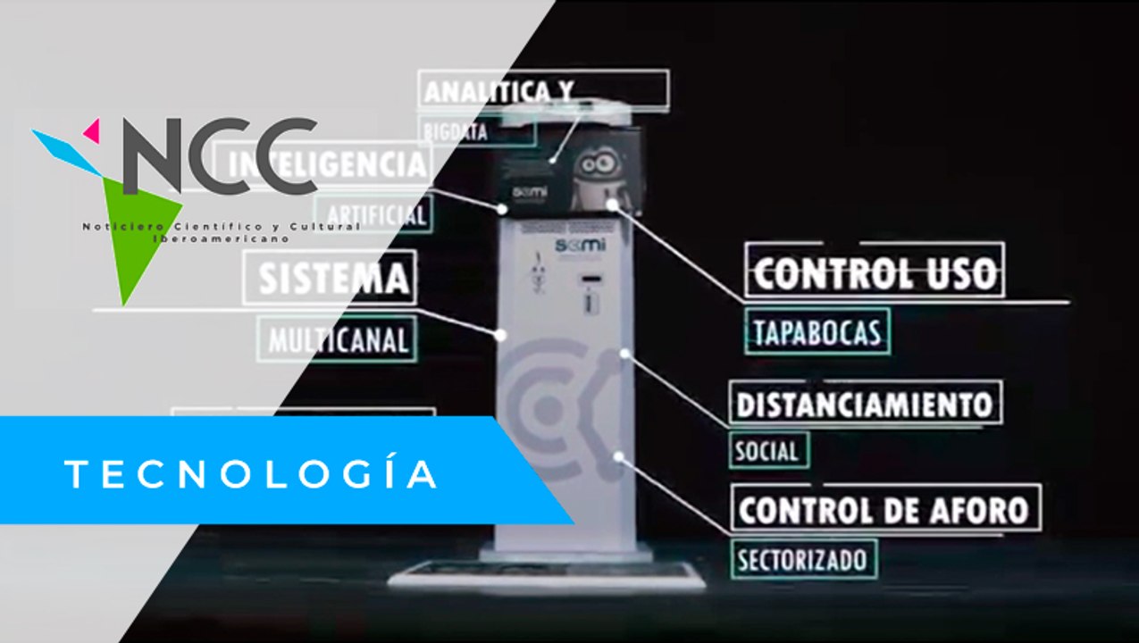 SAMI; el robot con inteligencia artificial que ayuda en el combate del coronavirus