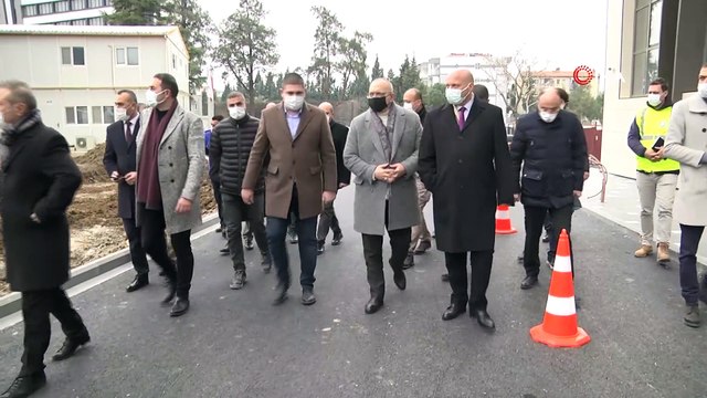 Başkan Ergün yeni hizmet binasında incelemelerde bulundu