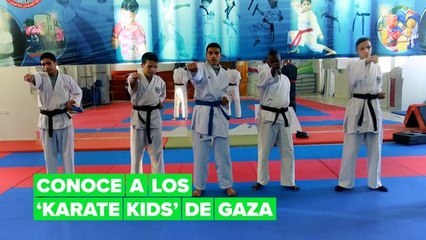 Encontrar la esperanza en Gaza a través del kárate