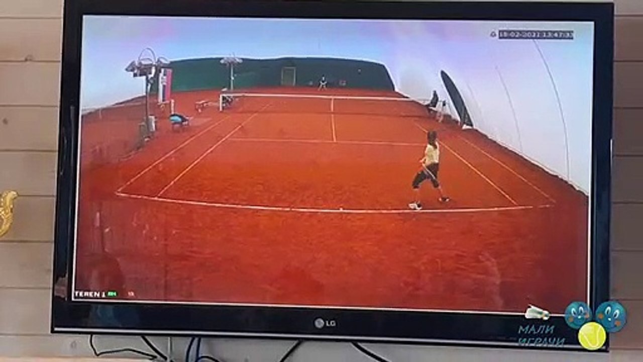 Konjikušić - Vlajić, Dvoransko prvenstvo Srbije U14, TK Forhend, 18.2.2021