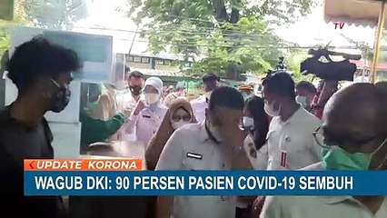 Wagub Jakarta: 90 Persen Pasien Corona Sembuh