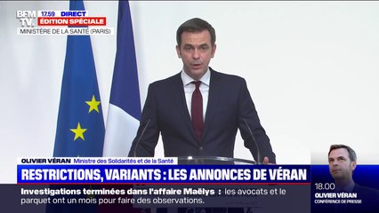 Olivier Véran: "Rien ne serait pire que de lever les contraintes au mauvais moment, trop tôt"