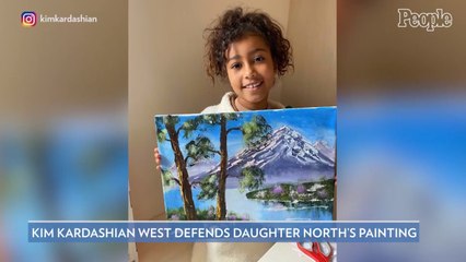Kim Kardashian Hits Back at People Questioning Daughter North's Painting Abilities: 'How Dare You'