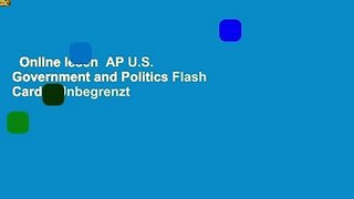 Online lesen  AP U.S. Government and Politics Flash Cards  Unbegrenzt