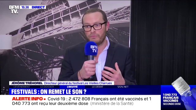 C'est un premier pas pour redémarrer : le directeur des Vieilles Charrues satisfait de la reprise de festivals en configuration assisef