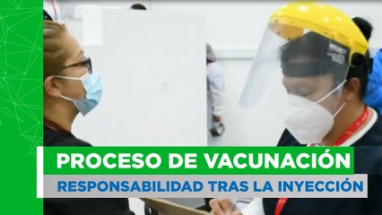 Maratónica jornada de una de las encargadas de la vacunación en Bogotá