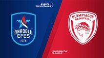 Anadolu Efes Istanbul - Olympiacos Piraeus Highlights | Turkish Airlines EuroLeague, RS Round 25