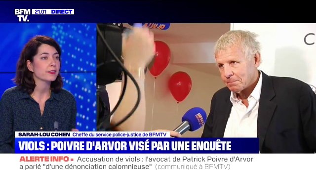 Accusation de viol: l'avocat de Patrick Poivre d'Arvor parle d'une dénonciation calomnieuse