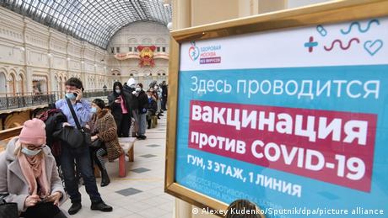 Russlands Impfkampagne mit Sputnik V läuft auf Hochtouren