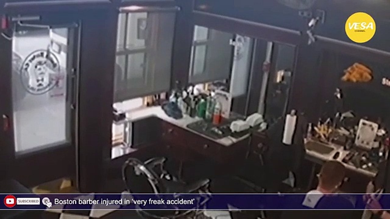 Boston barber injured in very freak accident
