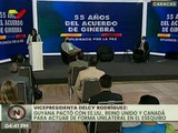 Vicepdta. Delcy Rodríguez: Nuestro territorio no es negociable y mucho menos aceptamos chantajes