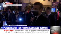 Emmanuel Macron sur Perseverance: 