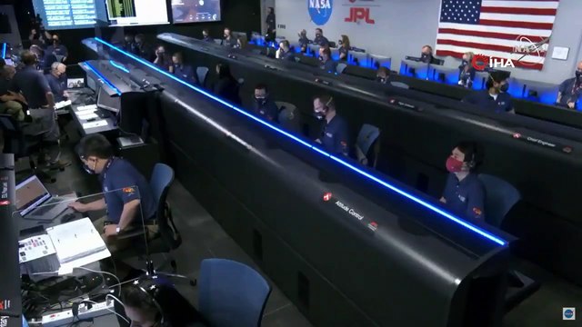 NASA'nın uzay aracı Perseverance, Mars'a iniş yaptı