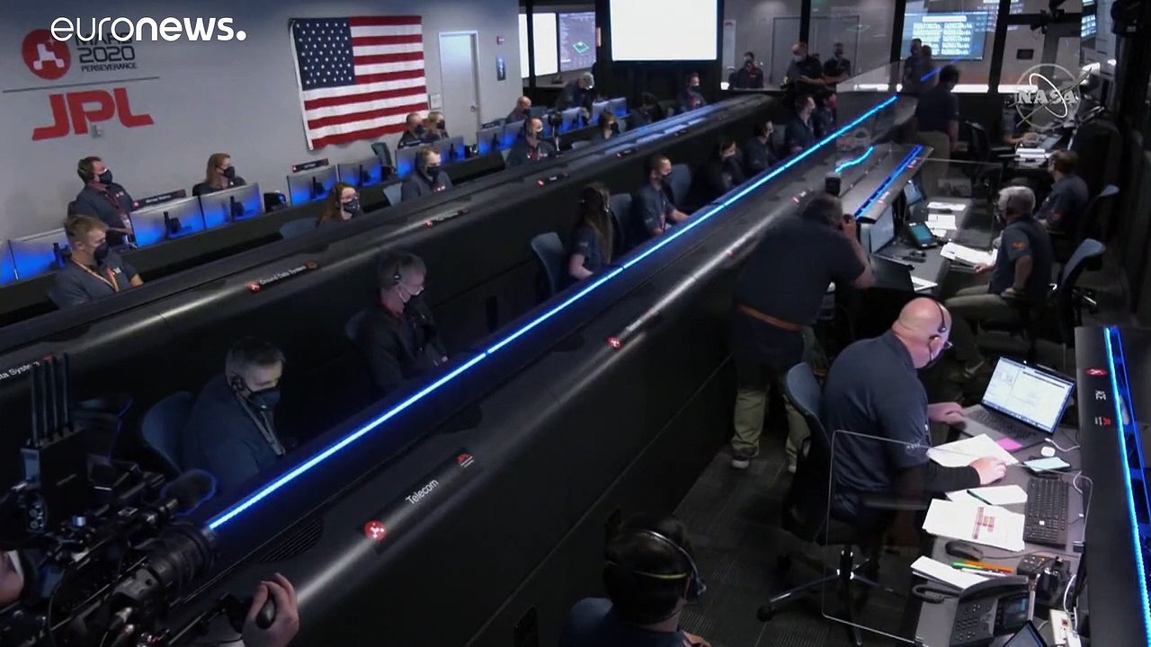 Mission geglückt: US-Rover 'Perseverance' landet auf dem Planeten Mars