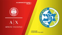 AX Armani Exchange Milan - Maccabi Playtika Tel Aviv Highlights |Turkish Airlines EuroLeague, RS Round 25