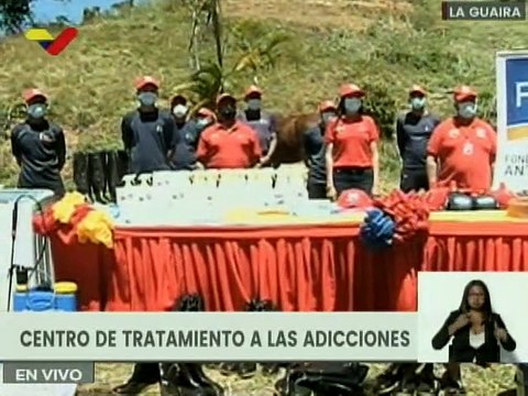 600 jóvenes son atendidos en el Centro de Tratamientos de Adicciones en el Junko, edo. Vargas