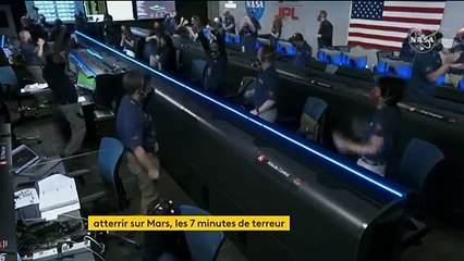 Mars : revivez l'atterrissage du robot Perseverance sur la planète rouge