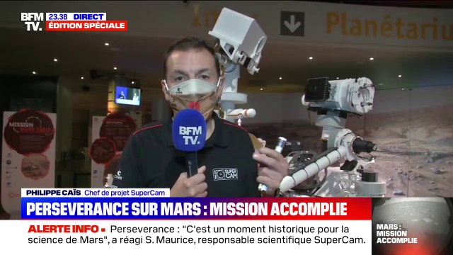 Philippe Caïs (SuperCam): Perseverance va trouver les meilleurs échantillons pour qu'on puisse les ramener à l'horizon 2030