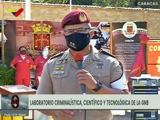 Laboratorios de criminalística científica y tecnológica de la GNB  para lucha contra las drogas