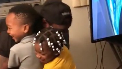 After Two Months Away, Dad's Finally Home!