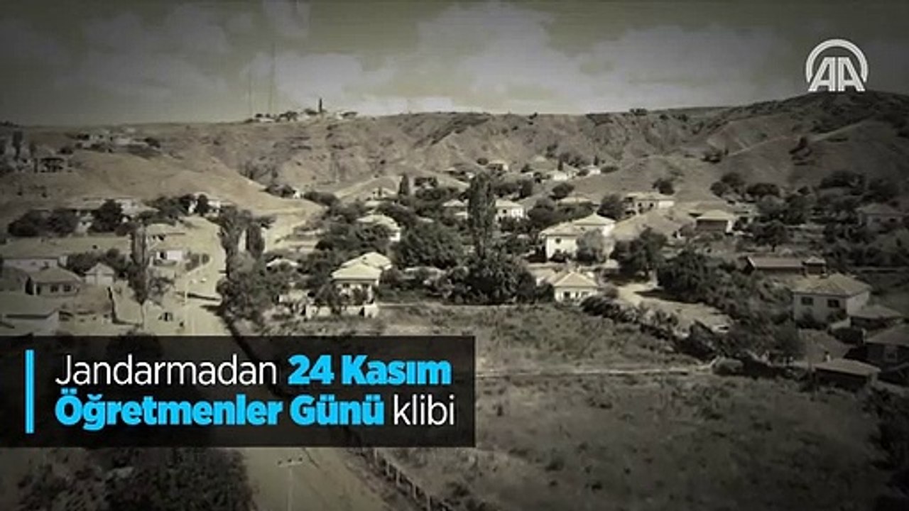 Jandarmadan 24 Kasım Öğretmenler Günü klibi