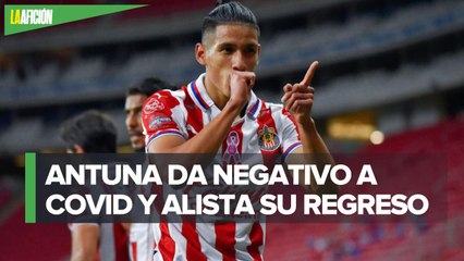 Uriel Antuna dio negativo a covid-19 y podrá regresar a la cancha