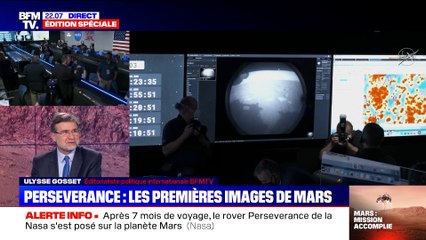 Perseverance envoie les premières images de Mars - 18/02