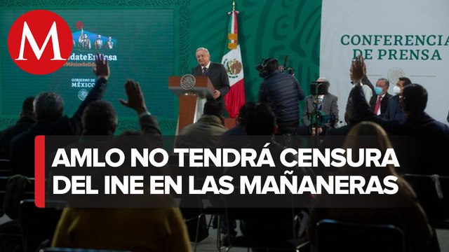 AMLO celebra decisión del TEPJF para evitar censura en mañaneras
