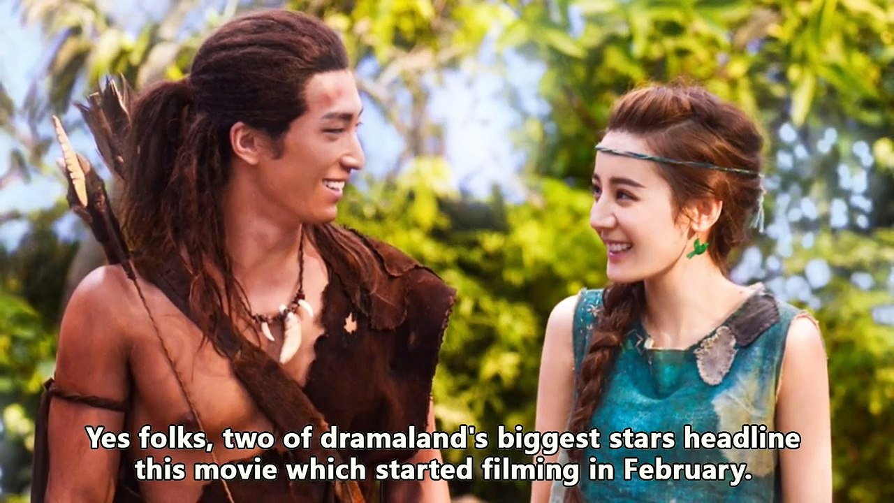 Shawn Dou, Dilraba in Saga of Light 日月传奇 Chinese Movie