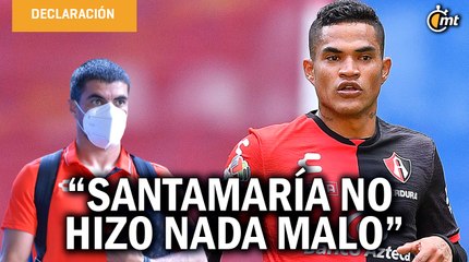 Anderon Santamaría no hizo nada malo: Ignacio Malcorra defindió a su compañero del Atlas