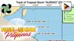 PTV INFO WEATHER: Bagyong #AuringPH, posibleng lumakas pa at maging isang ganap na severe tropical storm